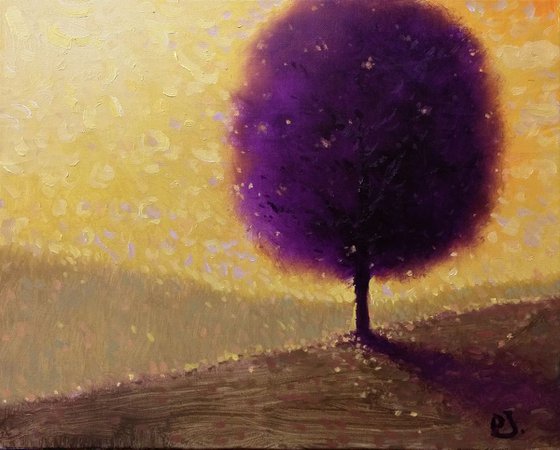 purple tree...............