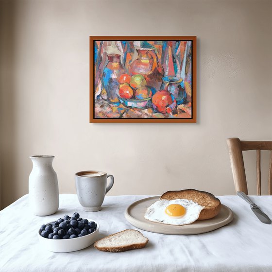 Still Life in Vibrant Tones