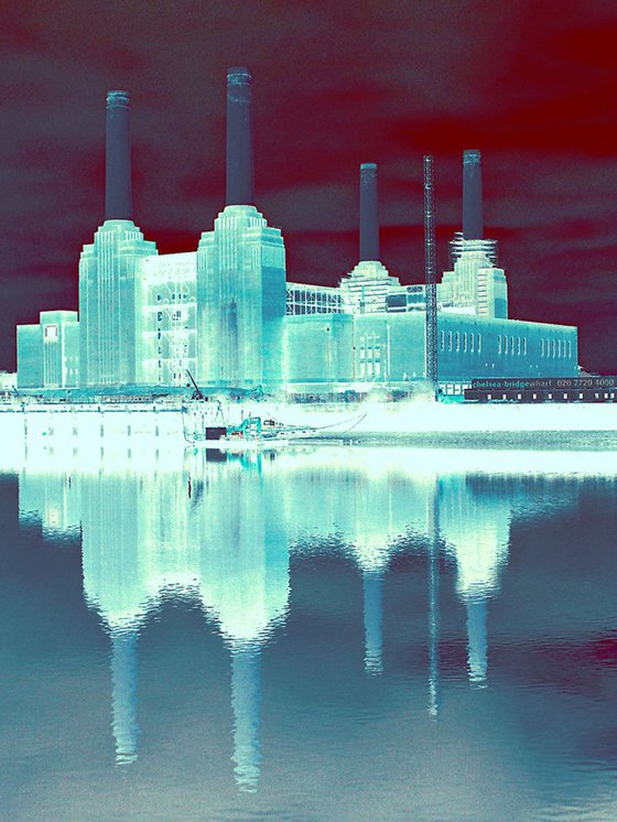 BATTERSEA POWER STATION  NO:8  Limited edition  1/50 12" x 16"