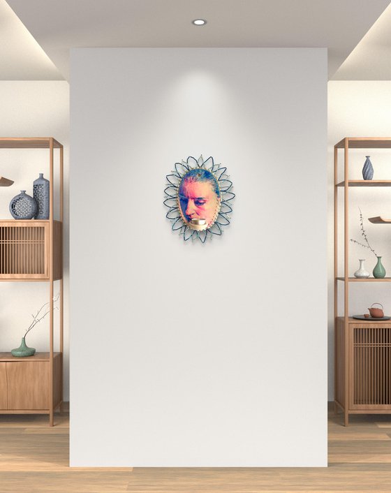 Female icon face