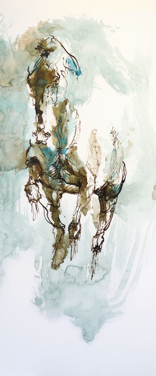 Equine Nude 4a by Benedicte Gele