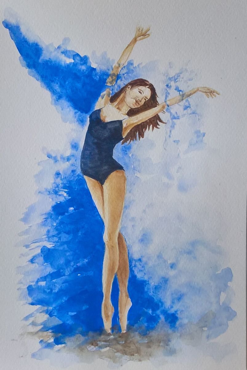 Ballet Dancer, Ballerina 2 by MARJANSART