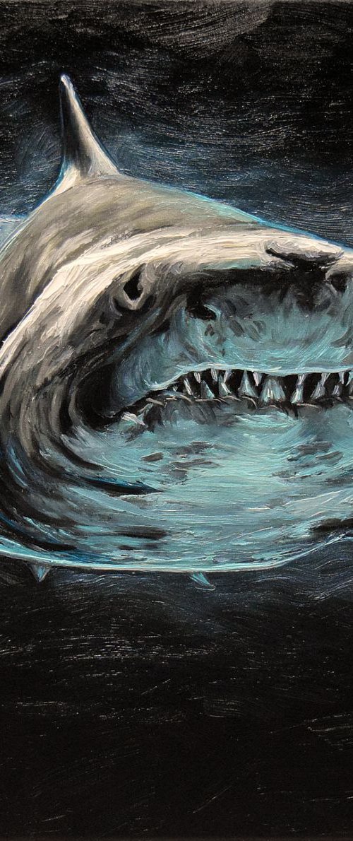 White Shark by Elena Adele Dmitrenko