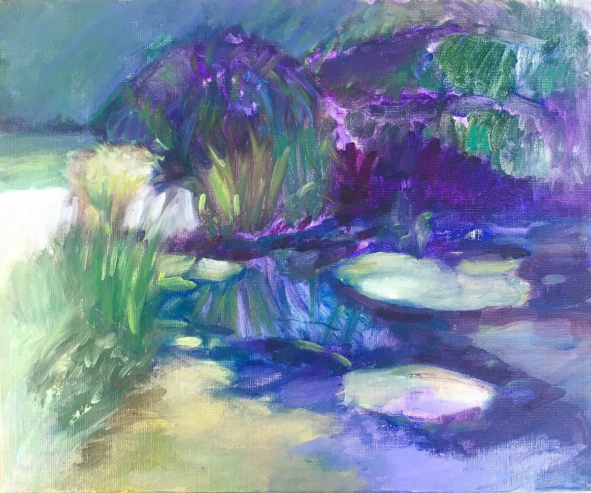 Lily Pond by Alexandra Morris