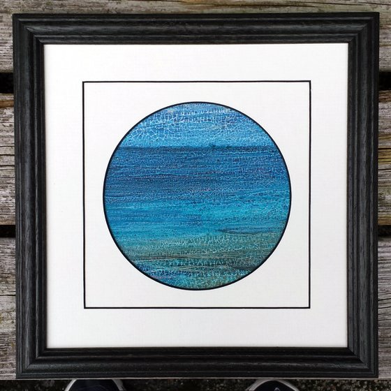 Sea Drift, miniature abstract