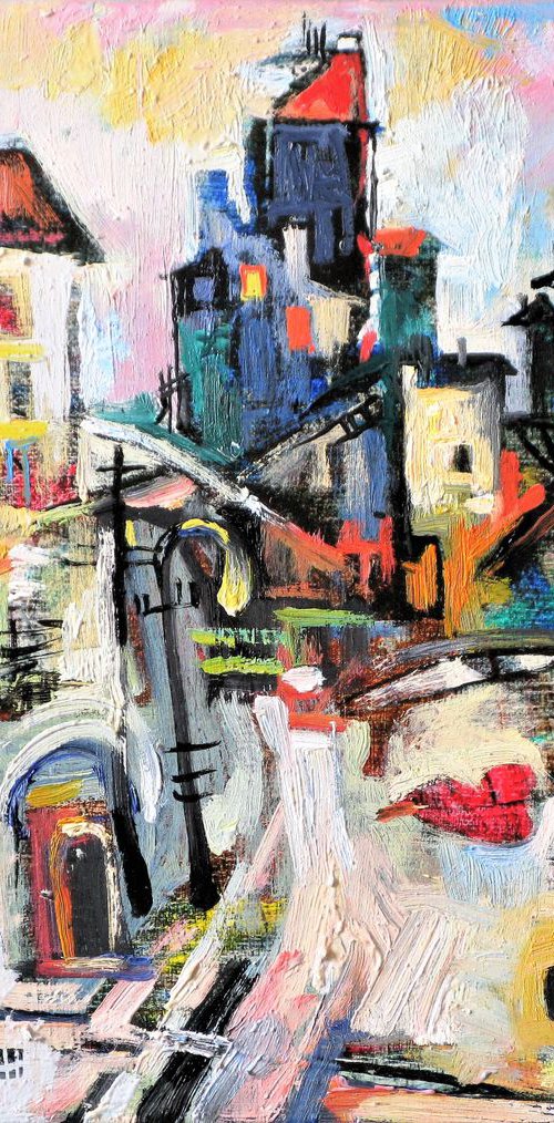 City kiss. by Nikifor Swiristuhin
