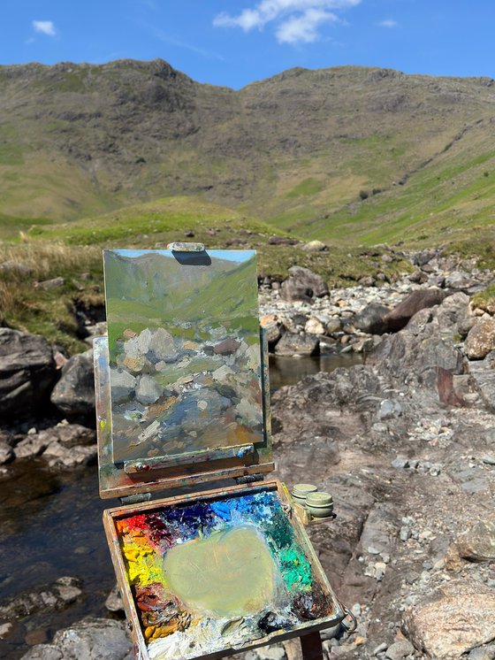 Mickleden Beck and Valley