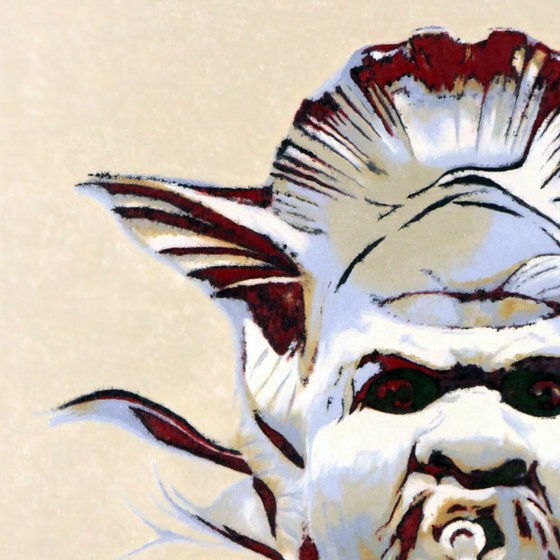 Mask with triton's head