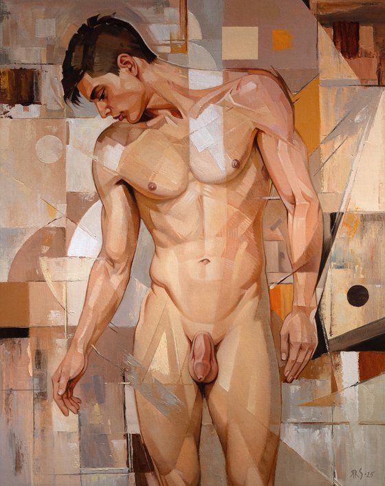 ABSTRACT MALE NUDE
