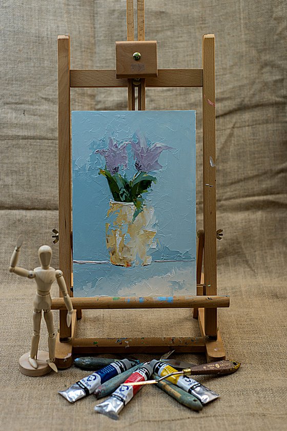 Modern still life painting. Original art for gift