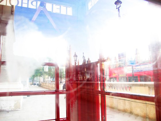 INSIDE THE TELEPHONE BOX (Limited edition  1/50) A3