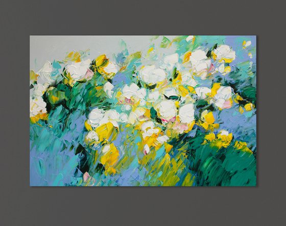 white flowers