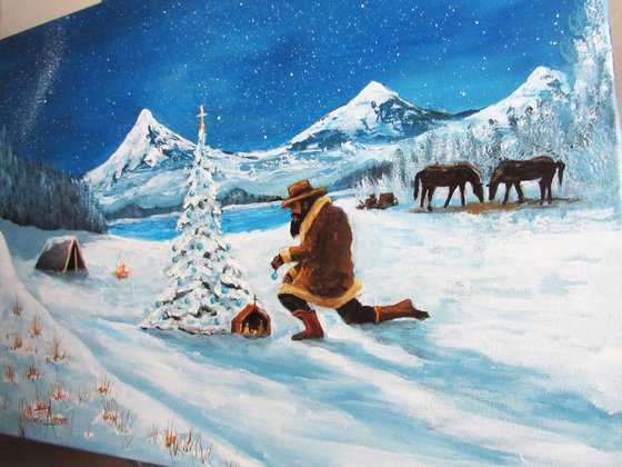 " A Cowboy Nativity "