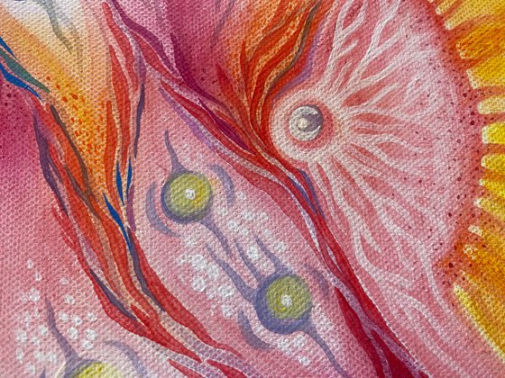 Unknown worlds. Feminine energy