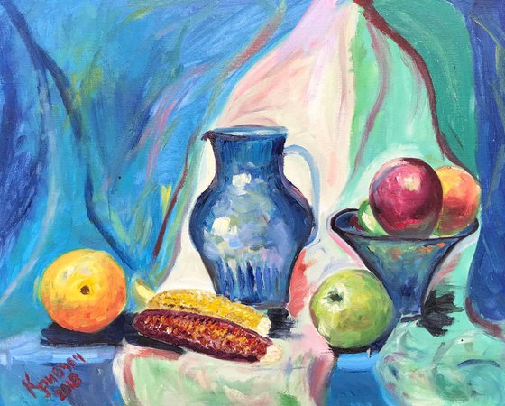 Blue Still Life