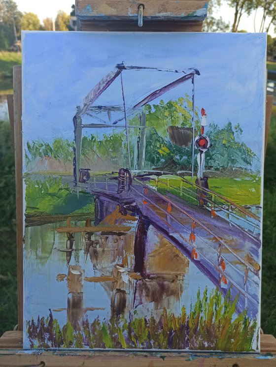 The drawbridge in Coevorden 3