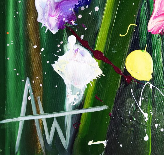 you made the flowers dance