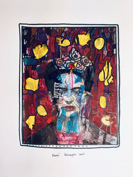 Portrait of Frida # 44