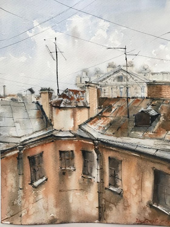 Roofs of St. Petersburg. № 1