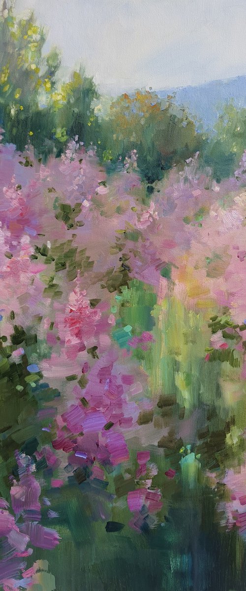 Lansacape Mountains decoration by Olha Laptieva