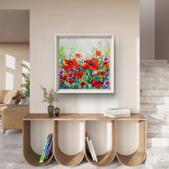 Papaveri Orientali Poppy Oriental Red Poppies