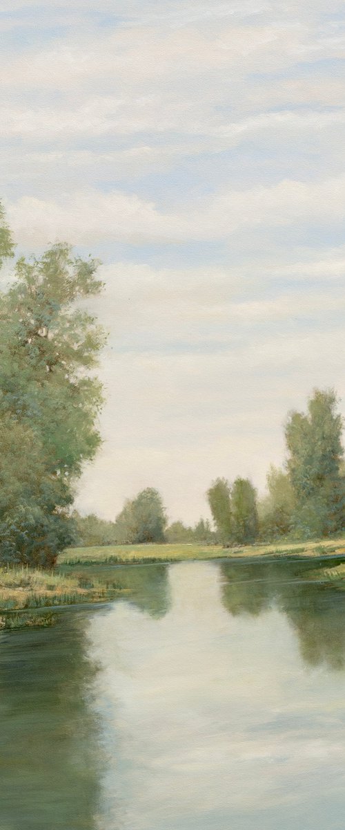 Peaceful Lake 260512 by Don Bishop