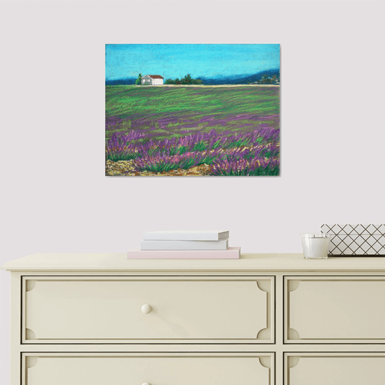 Lavender fields... /  ORIGINAL PAINTING