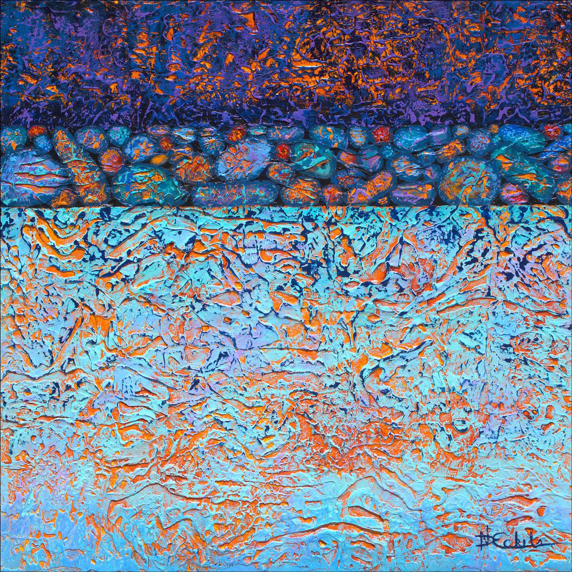 Rock Concert 2 Acrylic Painting By Nancy Eckels Artfinder