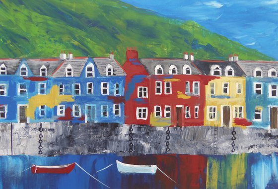 Tobermory, two boats