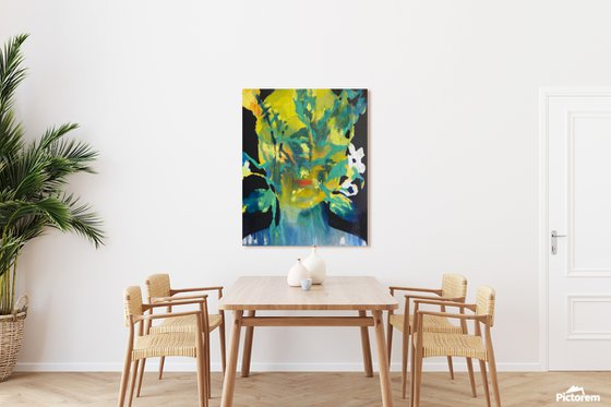 Floral Masked Portrait