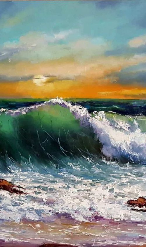 Wave by Olga Egorov