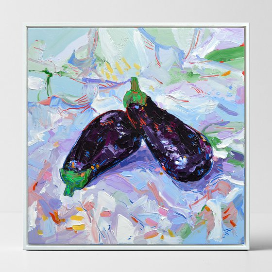 Eggplants Still Life