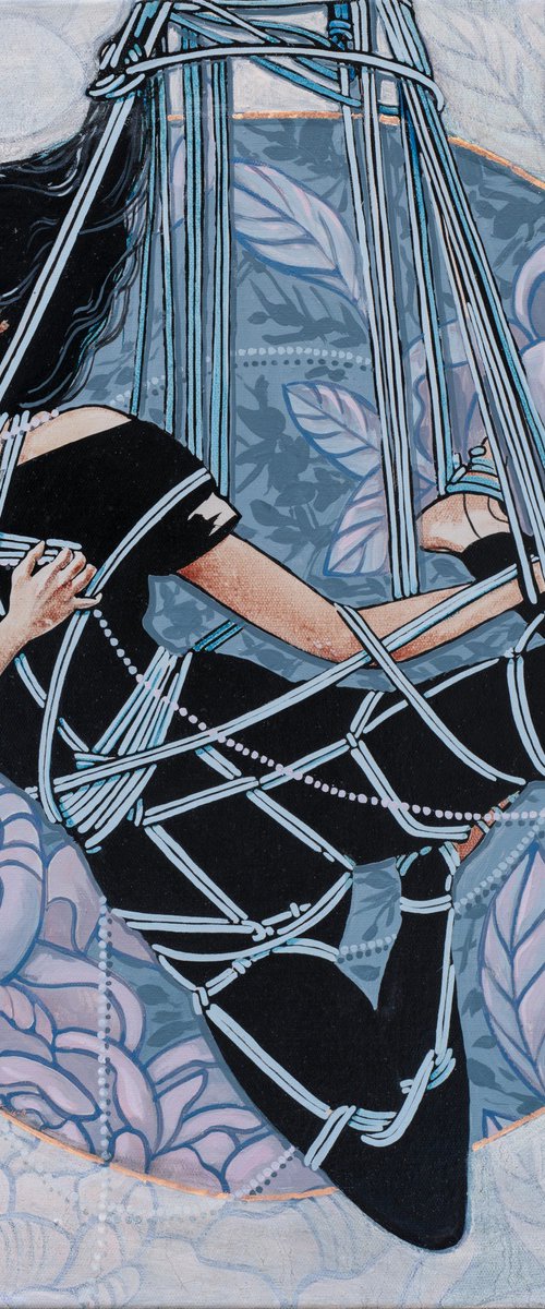 Shibari movement 2 by Tetiana Cherevan