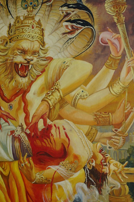 Narasimha Deva - Half Man - Half Lion