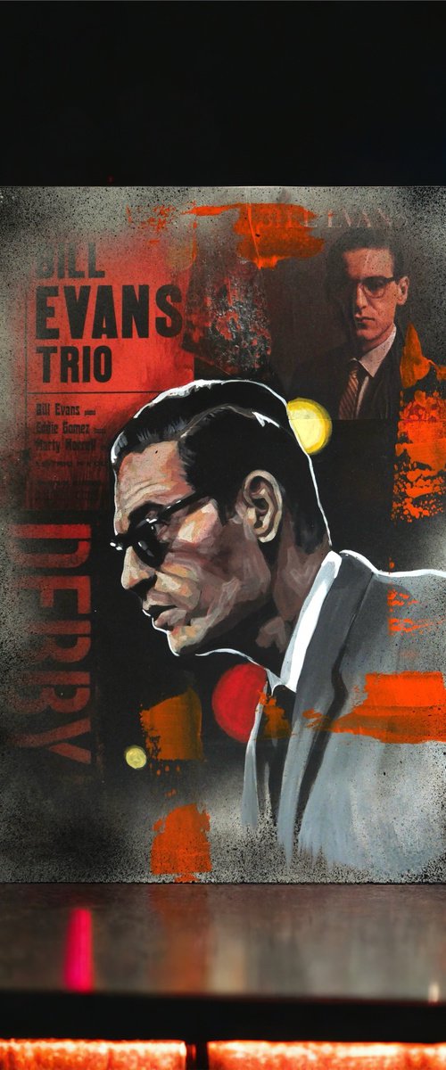Bill Evans by Peter Campbell Saunders