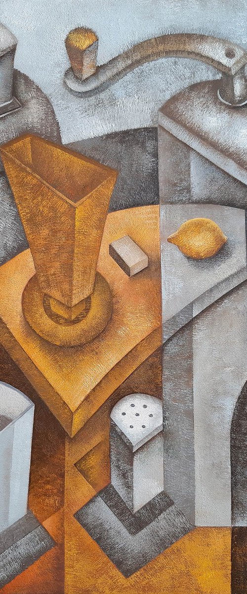 Still Life with Coffee Mill by Eugene Ivanov