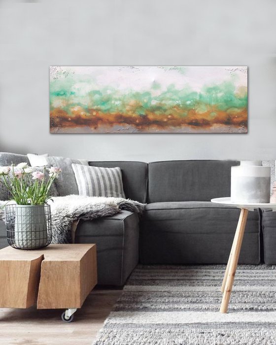 custom order Rachel-Tramuntana mountains (150 x 50 cm) Dee Brown