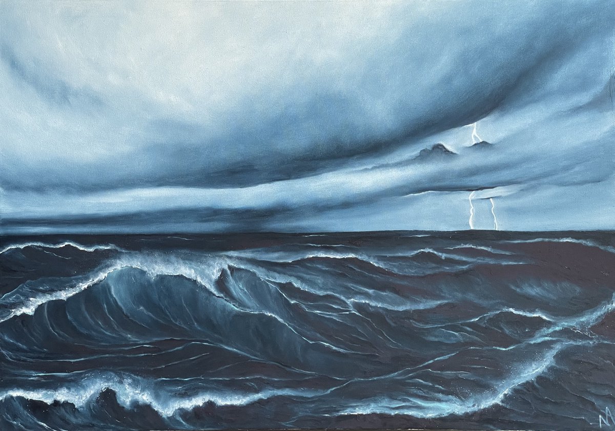 The Storm by Anastasiia Novitskaya