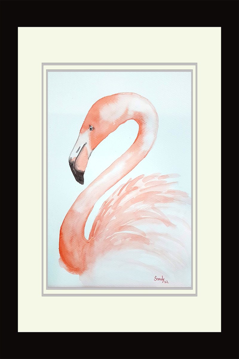 WATERCOLOR - BIRDS 11 by Sonaly Gandhi