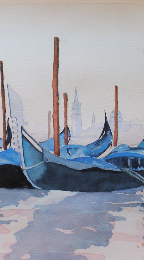 Gondola Line Up by David Harmer