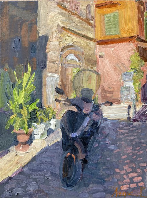The Street of Rome by Nataliia Nosyk