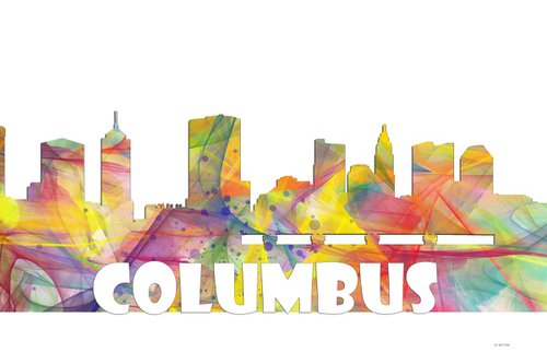 Columbus Skyline MCLR2 by Marlene Watson