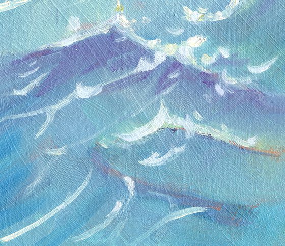 Small Painting - Gentle Sea