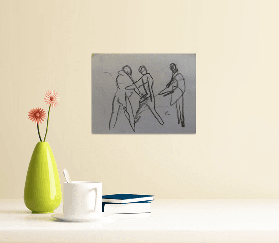 Rapid gestural sketch, 17x22 cm ESA2 - AF exclusive