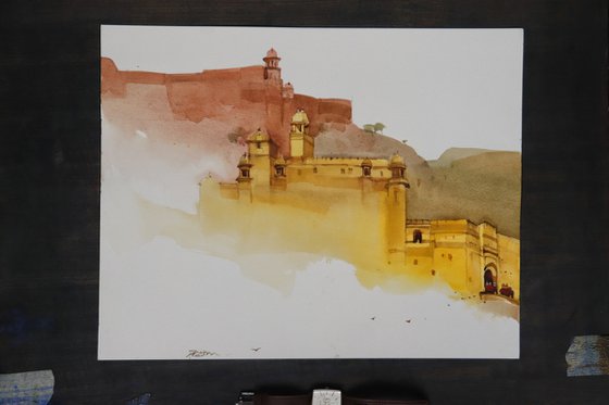 Jaipur yellows, summer light 2