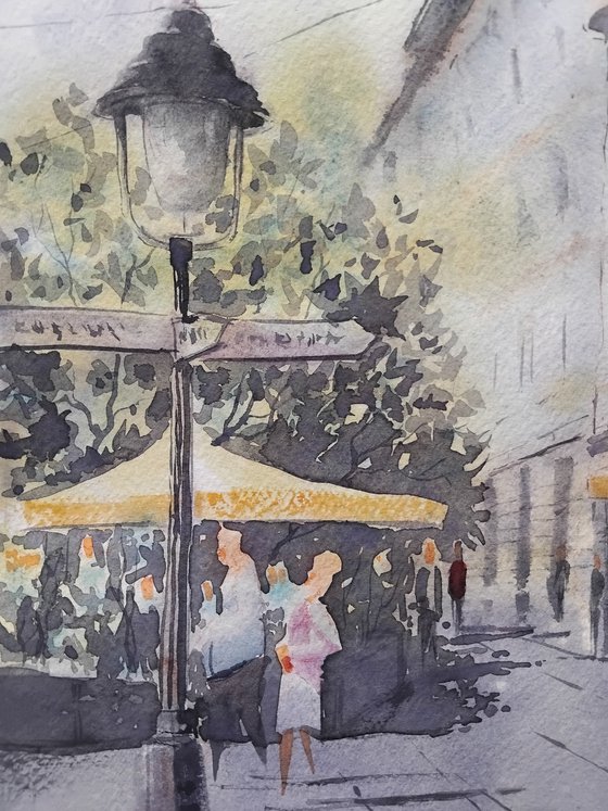 Corner at Knez Mihajlova