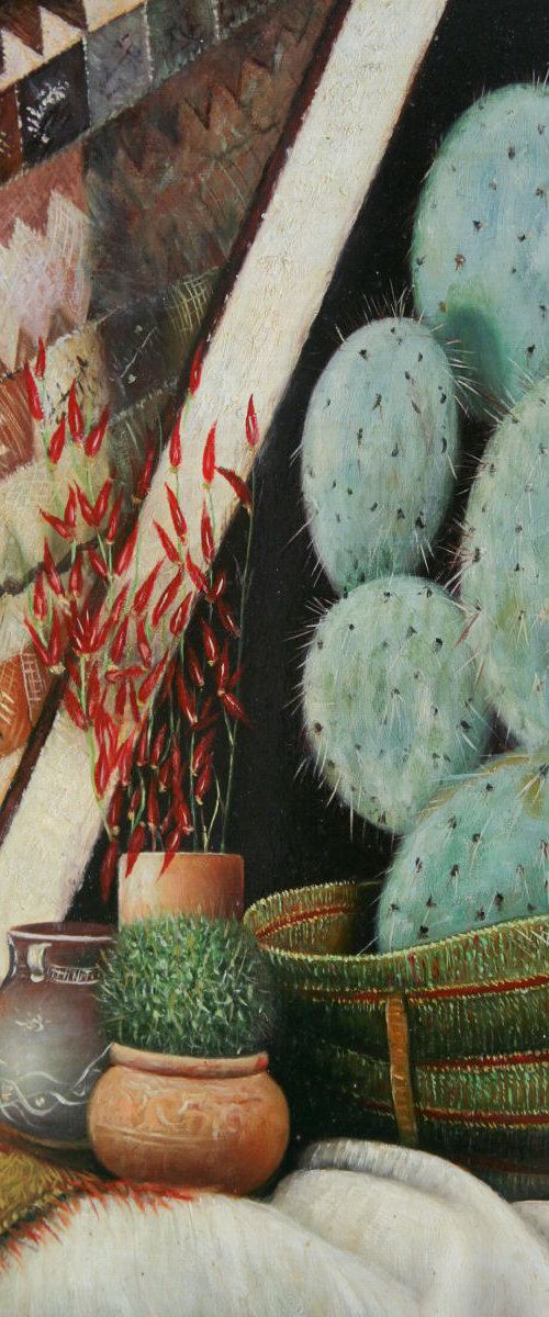 Still life Cactus by GOUYETTE jean-michel