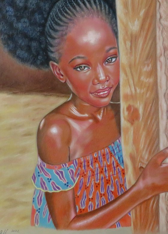 "Ghanaian little girl"