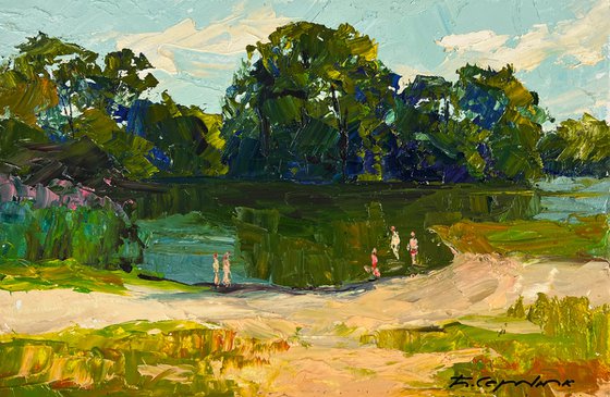 Summer Vacation by the River