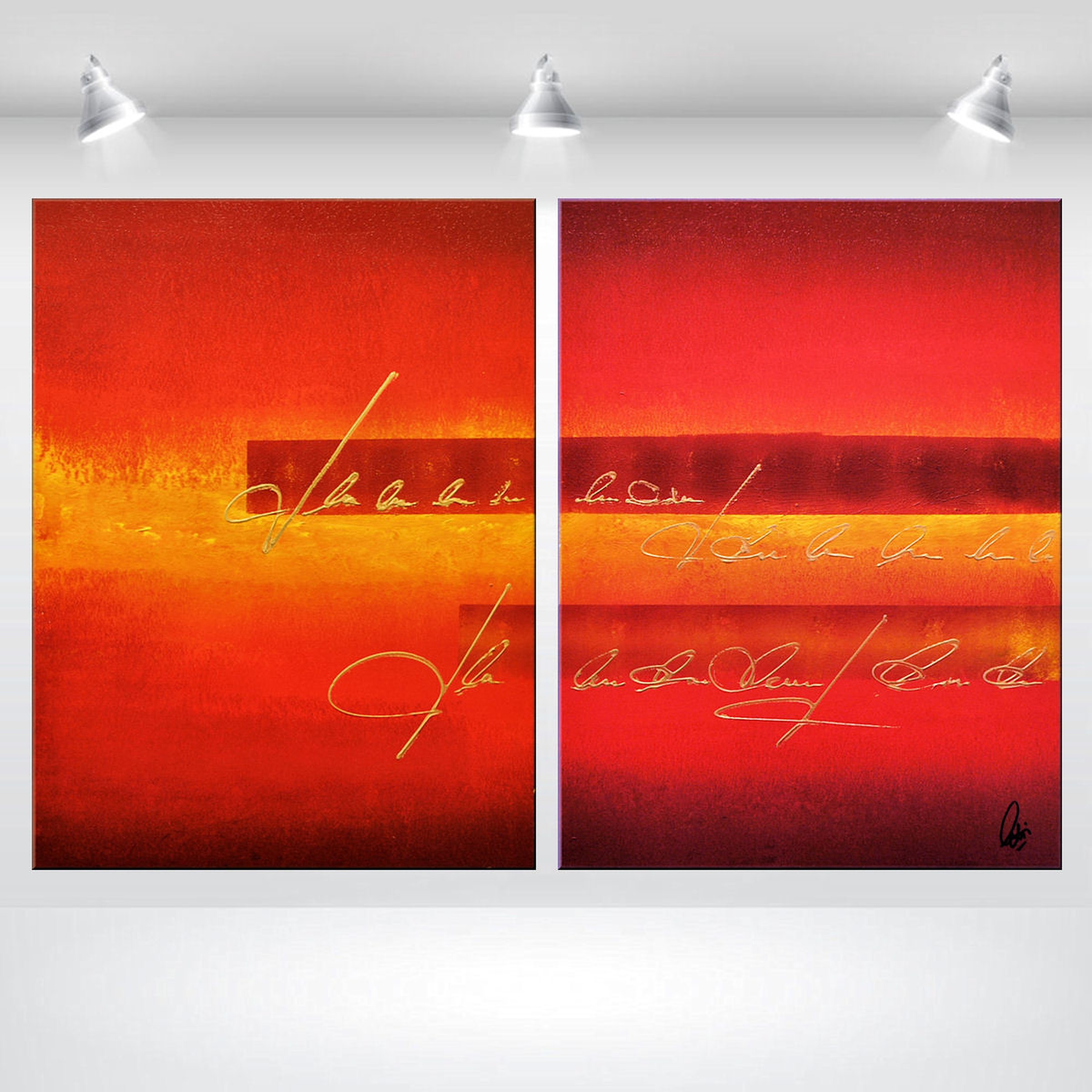Words Abstract Acrylic Canvas Art Wall Art Larg Artfinder